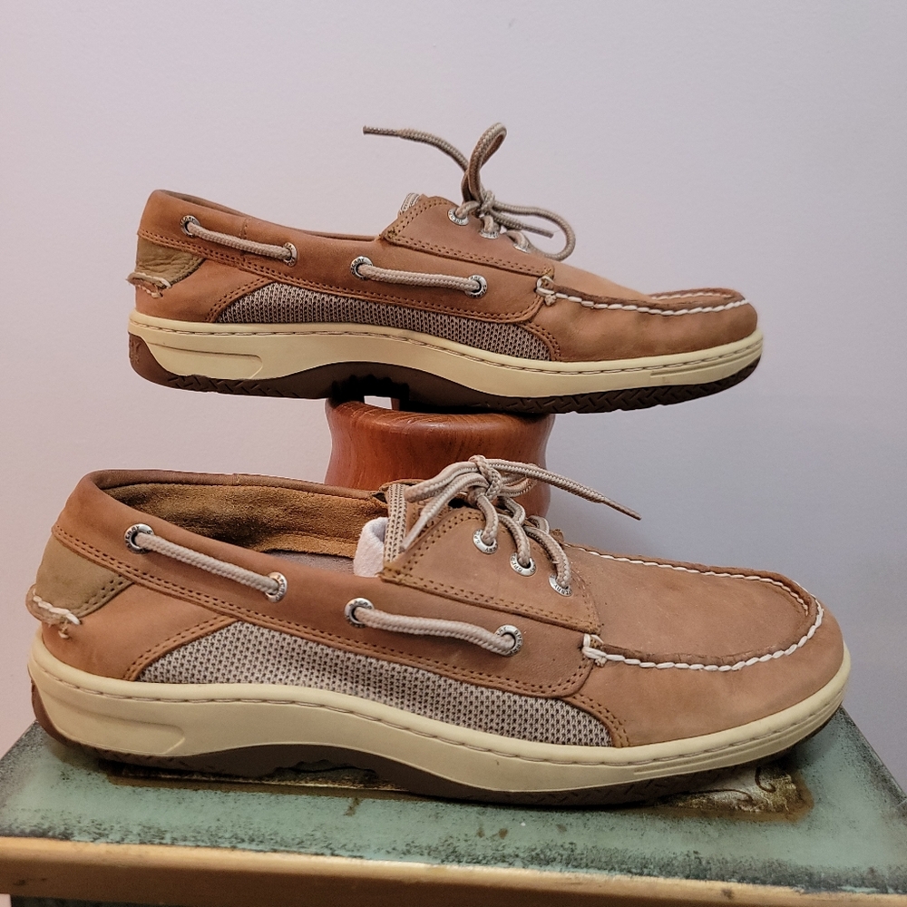Sperry Top Sider Brown Boat Shoes Size 11 - Picture 2 of 7